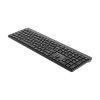 Wireless Keyboard Gembird Slim Pro Business KB-WPS-03-CYRL, Chocolate, 2.4Ghz, EN/RU, Black Wireless Keyboard Gembird Slim Pro Business KB-WPS-03-CYRL, Chocolate, 2.4Ghz, EN/RU, Black