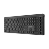 Wireless Keyboard Gembird Slim Pro Business KB-WPS-03-CYRL, Chocolate, 2.4Ghz, EN/RU, Black Wireless Keyboard Gembird Slim Pro Business KB-WPS-03-CYRL, Chocolate, 2.4Ghz, EN/RU, Black