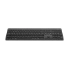 Wireless Keyboard Gembird Slim Pro Business KB-WPS-03-CYRL, Chocolate, 2.4Ghz, EN/RU, Black Wireless Keyboard Gembird Slim Pro Business KB-WPS-03-CYRL, Chocolate, 2.4Ghz, EN/RU, Black