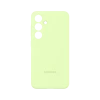 Husă Samsung Silicone Cover Galaxy S24, Verde deschis Husă Samsung Silicone Cover Galaxy S24, Verde deschis