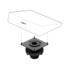 Suport de masă Logitech Tap, Negru