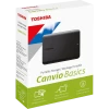 HDD portabil extern Toshiba Canvio Basics, 4 TB, Negru (HDTB540EK3CA)