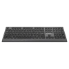 Keyboard Gembird KB-MCH-06-CYRL, Slimline, Chocolate type, 1.8m, USB-A + C, EN/RU, Black Keyboard Gembird KB-MCH-06-CYRL, Slimline, Chocolate type, 1.8m, USB-A + C, EN/RU, Black