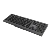 Keyboard Gembird KB-MCH-06-CYRL, Slimline, Chocolate type, 1.8m, USB-A + C, EN/RU, Black Keyboard Gembird KB-MCH-06-CYRL, Slimline, Chocolate type, 1.8m, USB-A + C, EN/RU, Black