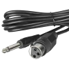 Microfon Karaoke SVEN MK-130, Cu fir, Negru