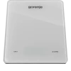Электронные кухонные весы Gorenje KT10LBW, Белый