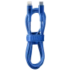 Кабель для зарядки и синхронизации Cellularline Satellite MFI, USB Type-C/Lightning, 1м, Синий