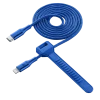 Кабель для зарядки и синхронизации Cellularline Satellite MFI, USB Type-C/Lightning, 1м, Синий