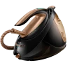 Утюг с парогенератором Philips GC9682/80, Черный | Золотистый