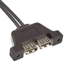 Cablu ASRock DESKMINI 2X USB 2.0, Negru Cablu ASRock DESKMINI 2X USB 2.0, Negru