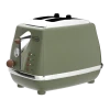Toaster DeLonghi CTOV 2103 GR, Verde Toaster DeLonghi CTOV 2103 GR, Verde