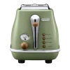 Toaster DeLonghi CTOV 2103 GR, Verde Toaster DeLonghi CTOV 2103 GR, Verde