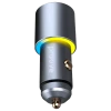 Car Charger Proove Double Energy 50W (Type-C + Type-C) Metal Gray Car Charger Proove Double Energy 50W (Type-C + Type-C) Metal Gray