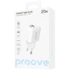 Încărcător Proove Gan Plus, 25W, Alb Încărcător Proove Gan Plus, 25W, Alb