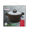 Кастрюля RESTO 94001, 2.6л, Коричневый Кастрюля RESTO 94001, 2.6л, Коричневый