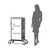 Naotic Charging Cabinet 30 Devices (Tablets, Notebooks), 30 USB-A ports/30 USB-C ports, 3 points loc