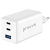 Incarcator Proove Pocket Gan 65W (2*Type-C + USB) White