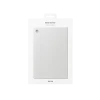 Чехол для планшета Samsung Tab A8 Book Cover, 10,5", Полиуретан, Серебристый Чехол для планшета Samsung Tab A8 Book Cover, 10,5