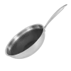 Tigaie WOK RESTO 95349, 28cm, Oțel inoxidabil Tigaie WOK RESTO 95349, 28cm, Oțel inoxidabil