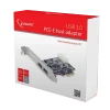 Карта расширения PCI-Express Gembird UPC-30-2P, Чёрная Карта расширения PCI-Express Gembird UPC-30-2P, Чёрная