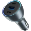 Car Charger Proove Super Charge 130W (2 Type-C + USB) Metal Gray Car Charger Proove Super Charge 130W (2 Type-C + USB) Metal Gray