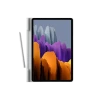 Husă pentru tabletă Samsung Tab S7 Book Cover, 11", Poliuretan, Gri deschis Husă pentru tabletă Samsung Tab S7 Book Cover, 11