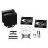 Cooler procesor be quiet! Pure Rock Pro 3, Negru