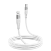 Cablu Type-C (8-pin), Proove Soft Silicone 27W (2m), White Cablu Type-C (8-pin), Proove Soft Silicone 27W (2m), White