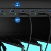 Naotic Charging Cabinet 20 Devices (Tablets, Notebooks), 20 USB-A ports/20 USB-C ports, 3 points loc Naotic Charging Cabinet 20 Devices (Tablets, Notebooks), 20 USB-A ports/20 USB-C ports, 3 points loc