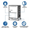 Naotic Charging Cabinet 20 Devices (Tablets, Notebooks), 20 USB-A ports/20 USB-C ports, 3 points loc Naotic Charging Cabinet 20 Devices (Tablets, Notebooks), 20 USB-A ports/20 USB-C ports, 3 points loc