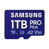1.0TB MicroSD (Class 10) UHS-I (U3) +SD adapter, Samsung PRO Plus "MB-MD1T0SA" (R/W:180/130MB/s) 1.0TB MicroSD (Class 10) UHS-I (U3) +SD adapter, Samsung PRO Plus