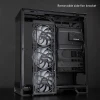 Case ATX Chieftec VISTA MAX, w/o PSU, 0,7mm, 4x140mm A-RGB, Temperd Glass, Controller RGB, 2xUSB3.0,