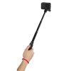 Hama Selfie Stick - Monopod 90 GoPro (4299), Black