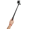 Hama Selfie Stick - Monopod 90 GoPro (4299), Black