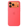 Husă Apple Silicone Case with MagSafe pentru iPhone 17 Pro Max, Bright Guava