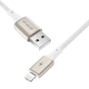 Cablu USB (8-pin), Proove Dense Metal 2.4A (1m), White