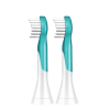 Duză pentru periuța de dinți electrică Philips Sonicare For Kids Turcoaz / Alb - Pentru copii | Medie | Oval