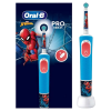 Periuță de dinți electrică Braun Vitality PRO Kids 3+ Spiderrman Albastru - Pentru copii | Rotativ | Rotundă Periuță de dinți electrică Braun Vitality PRO Kids 3+ Spiderrman Albastru - Pentru copii | Rotativ | Rotundă