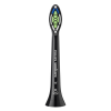 Насадка для электрической зубной щетки Philips HX6062/88 Зеркально-чёрный - Для взрослых | Средняя | Вытянутая