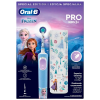 Электрическая зубная щетка Braun Oral-B Vitality PRO Kids Frozen Светло-голубой - Для детей | Возвратно-Вращательные | Экстра-мягкая | Круглая Электрическая зубная щетка Braun Oral-B Vitality PRO Kids Frozen Светло-голубой - Для детей | Возвратно-Вращательные | Экстра-мягкая | Круглая