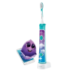 Электрическая зубная щетка Philips Sonicare For Kids Бирюзовый - Для детей | Колебательные | Мягкая | Вытянутая