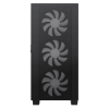 Carcasă PC Gamemax AERO MINI ECO Mini-Tower Negru - Fără PSU | ABS Plastic,Oțel,Sticlă călită
