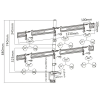 Suport pentru monitoare Reflecta PLANO Desk 23-1010S Argintiu - 13