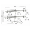 Suport pentru monitoare Reflecta PLANO DeskStand 23-1010 S Argintiu - 13