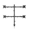 Кронштейн для мониторов Gembird MA-D4-01 Черный - 13" | 32" | 10 кг Кронштейн для мониторов Gembird MA-D4-01 Черный - 13