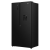 Холодильник Gorenje NRS917E41BXWD Зеркально-чёрный