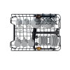 Mașină de spălat vase Whirlpool WH6UB10BS7A0X Oțel inoxidabil