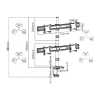 Suport pentru monitoare Reflecta PLANO Desk 23-1010Q Argintiu - 13