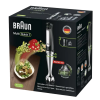 Blender de mână Braun MultiQuick 7 MQ 7035 X Negru | Argintiu - 1000 W | 0.5 l | Plastic