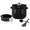 Aparat de gătit multifuncțional sub presiune Tefal CY754830 Negru - 1090 W | 5 l | Antiaderent